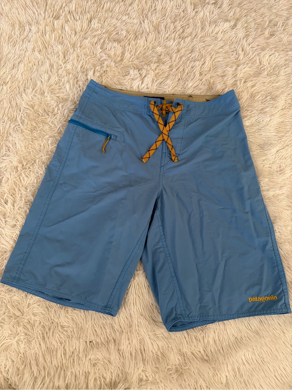 Patagonia Men's Stretch Wavefarer Board Shorts - Size 30 - blue